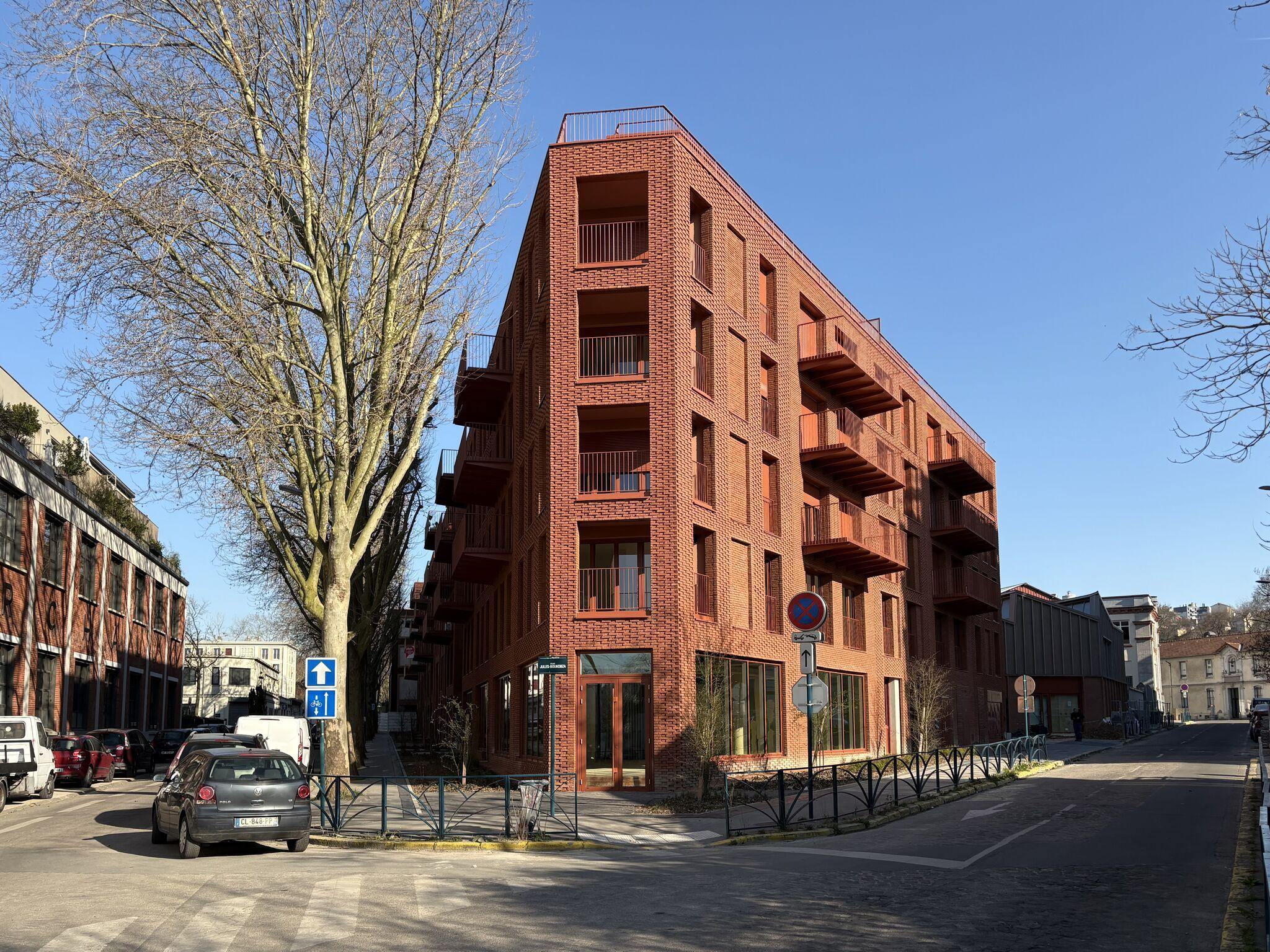 Ogic : livraison de "Green Sheds" à Pantin (93)