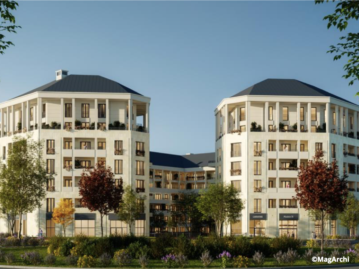 Interconstruction : "Le Georges" à Bussy Saint-Georges (77)