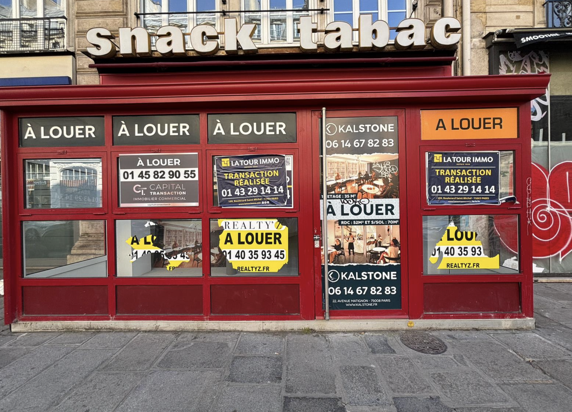 Paris 1 : 150 m² pour 1 450 €/m²/an