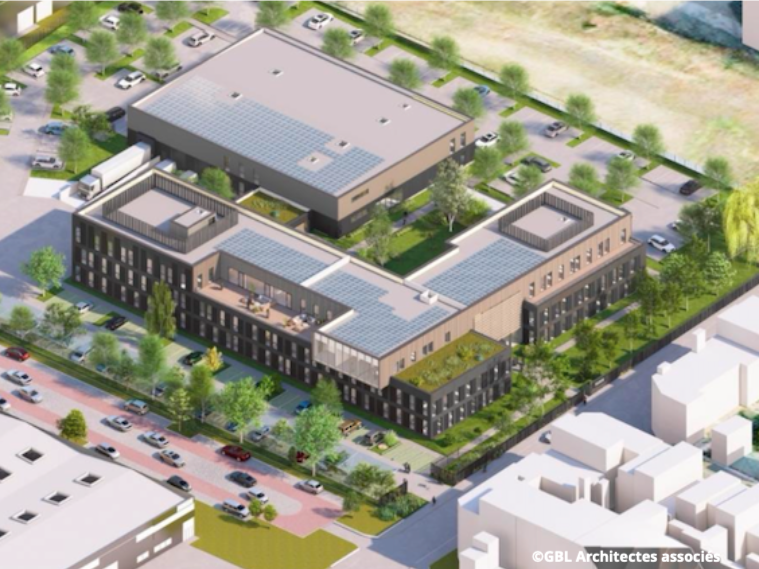 Eiffage Immobilier : site régional d'Eiffage Énergie Systèmes à Croix (59)