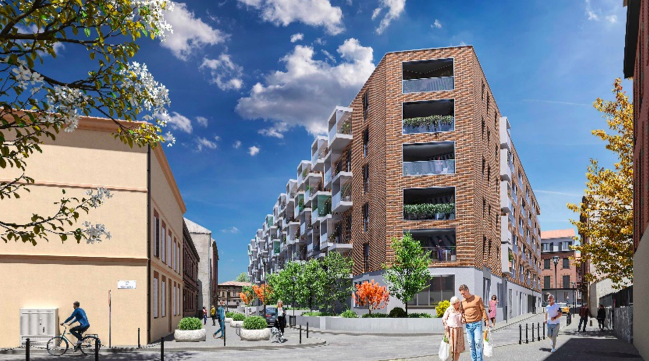 Icade Promotion/Novaxia Développement/Imring : résidence "Le Parc" à Toulouse (31)