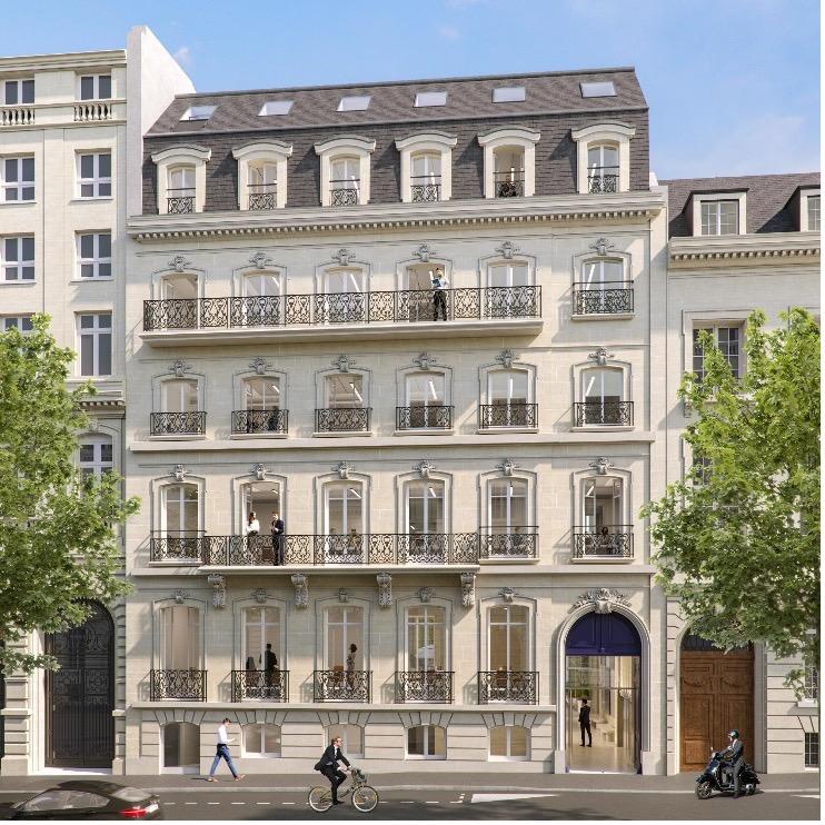 Santa Lucia Compania de Seguros y Reaseguros : 1 650 m² à Paris 8