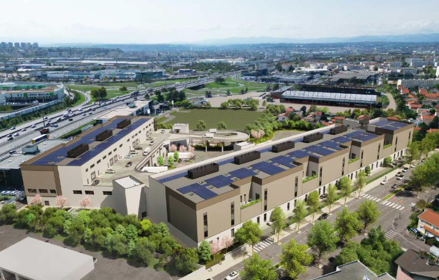 Groupe em2c/Ginkgo : 21 000 m² à Vénissieux (69)
