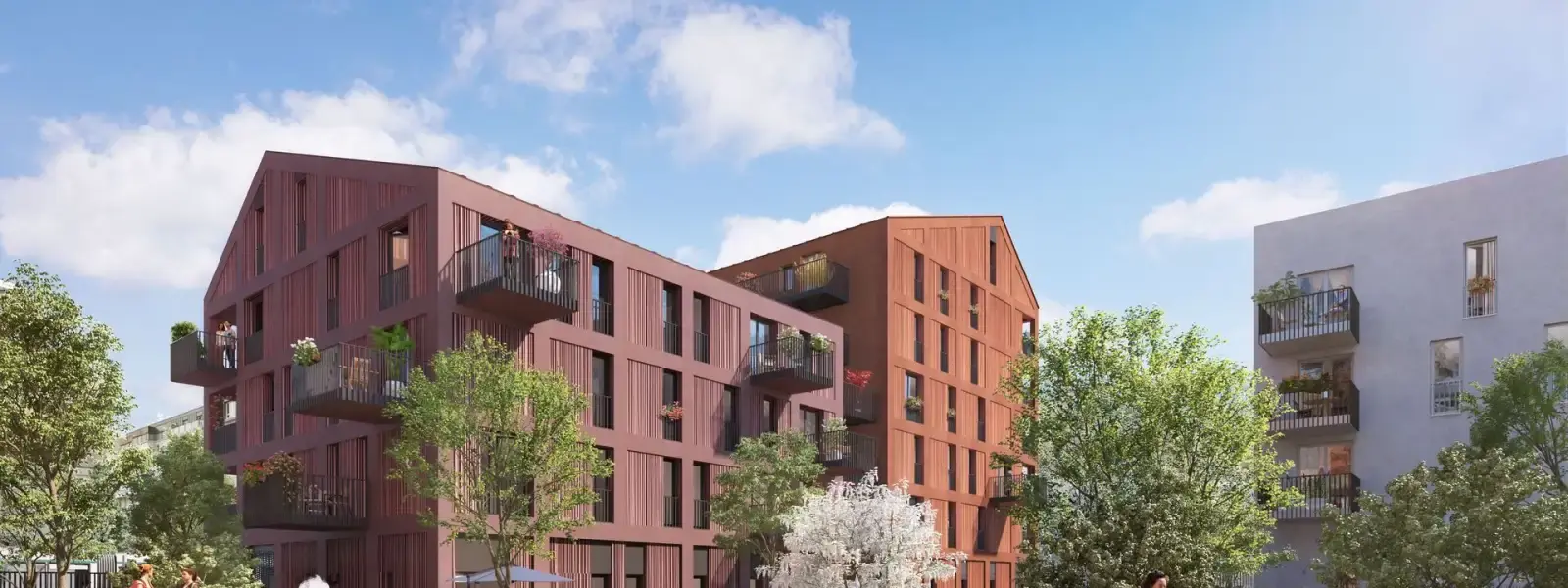 Novaxia/Icade/Crédit Agricole Immobilier/Coopimmo : projet "Beau Chemin" à Nanterre (92)