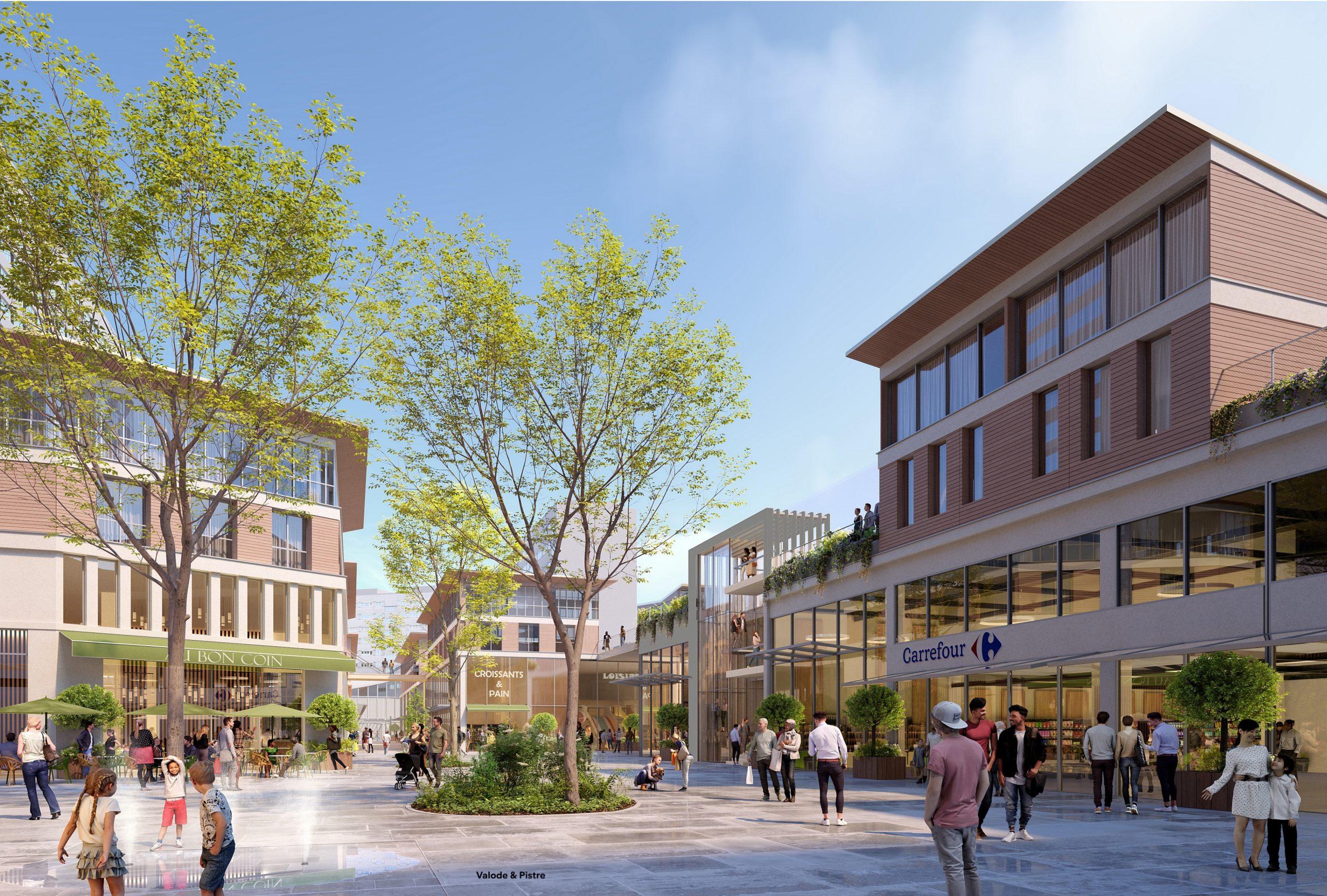 Apsys : requalification et revitalisation du secteur Charras à Courbevoie (92)