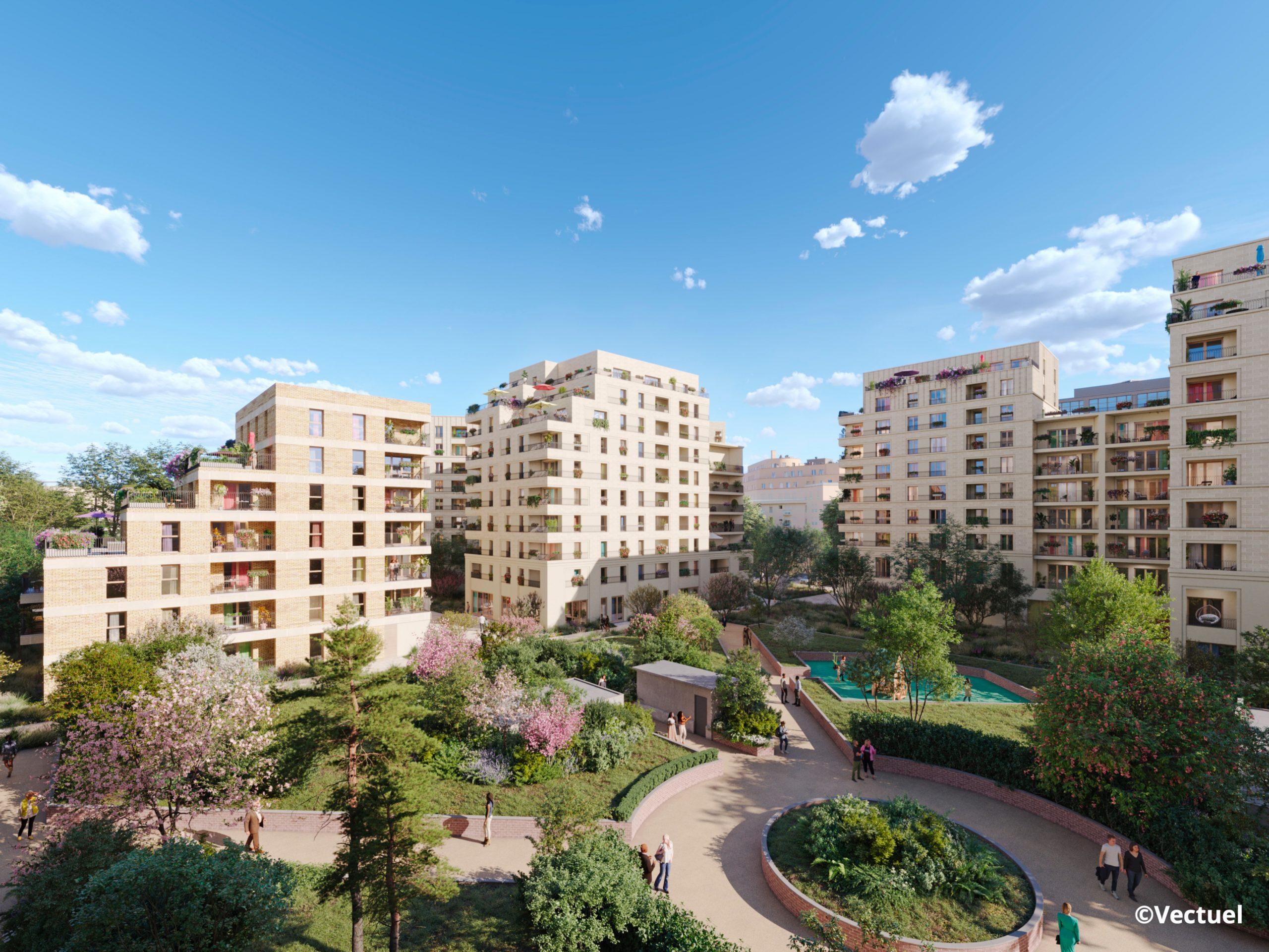 BNP Paribas Immobilier Promotion : résidence "Rythmes" à Clichy-la-Garenne (92)