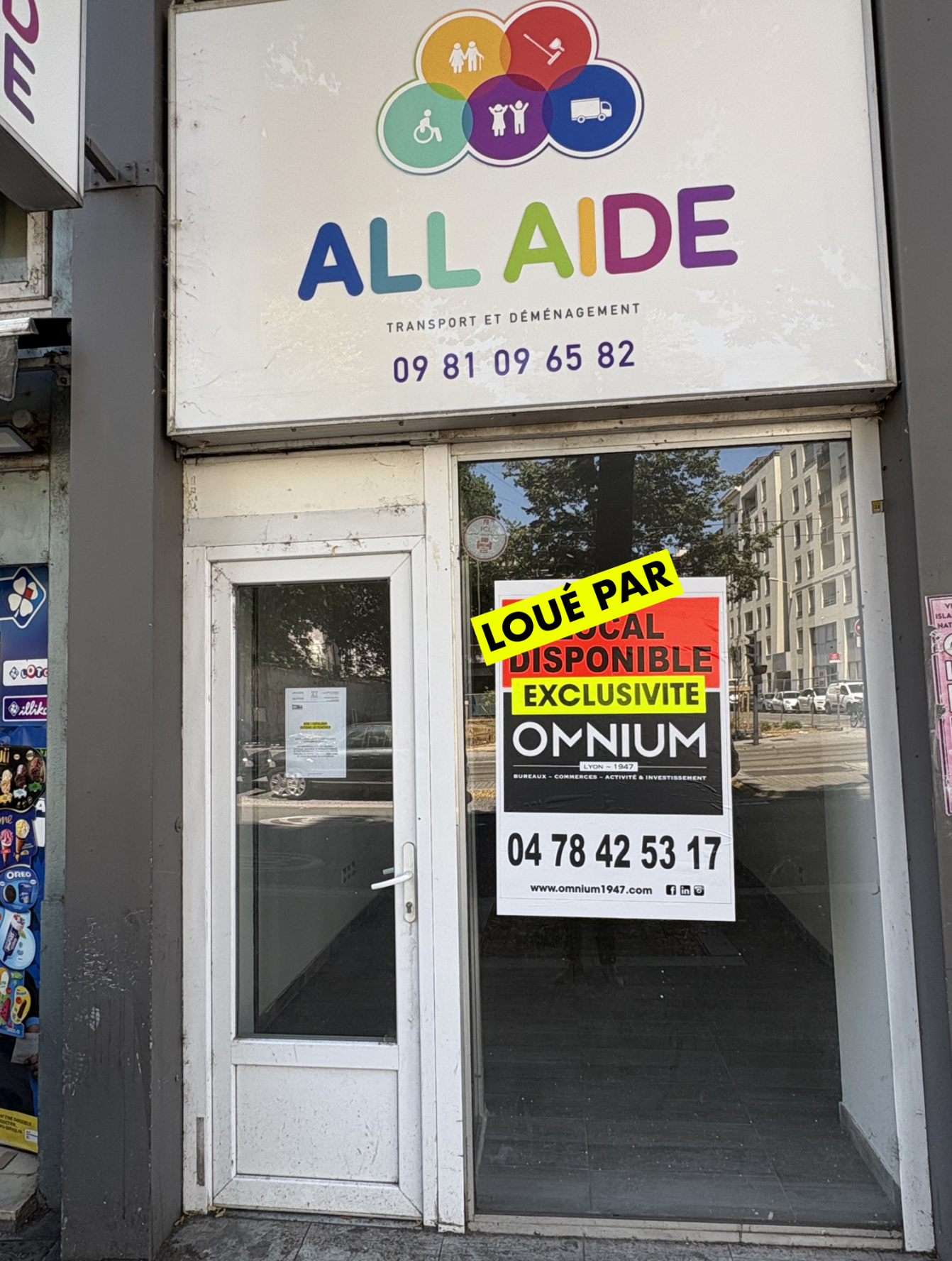 Lyon (69) : 25 m² pour 6 000 €/an