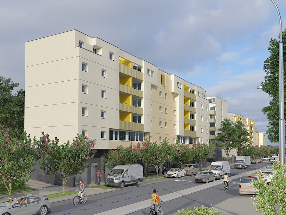 Seine-Saint-Denis habitat : résidence "Duclos" à Romainville (93)