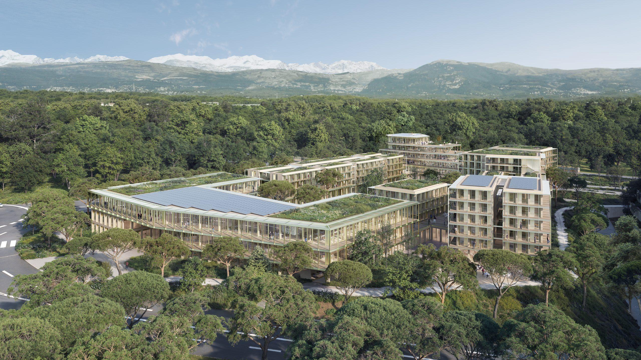 Groupement Icade/Apsys : lauréat de la consultation des Clausonnes de Valbonne (06)