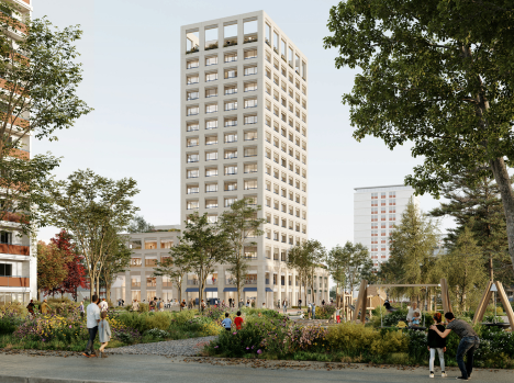 Nexity : projet urbain de mixité sociale dans le quartier du Sanitas à Tours (37)