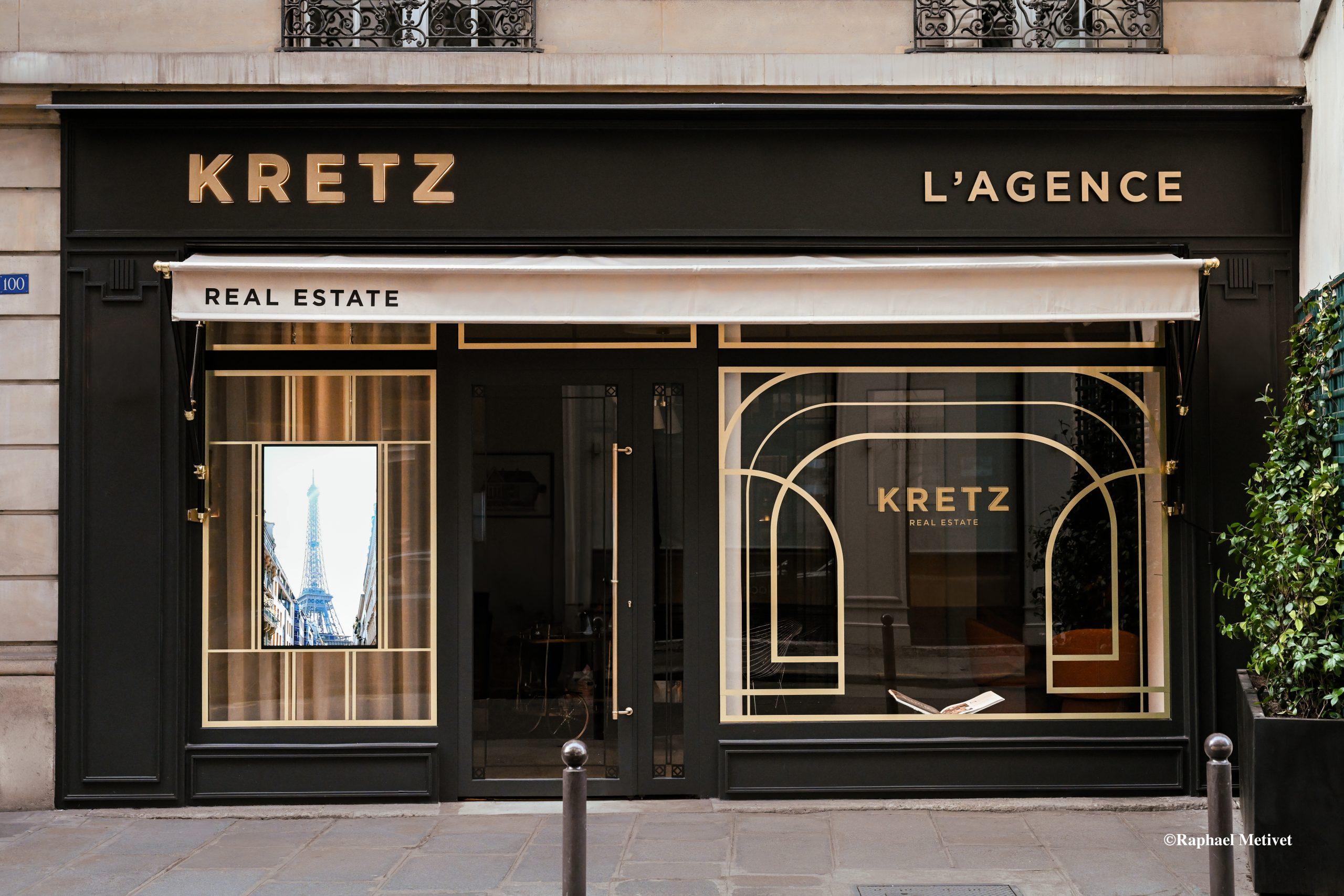Kretz Real Estate : inauguration d'un flagship rue du Bac à Paris 7