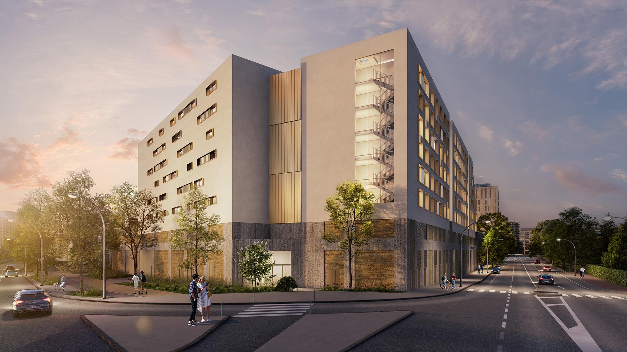 Groupe Pichet : Lot 27 du programme mixte "Îlot Colombus" à Colombes (92)