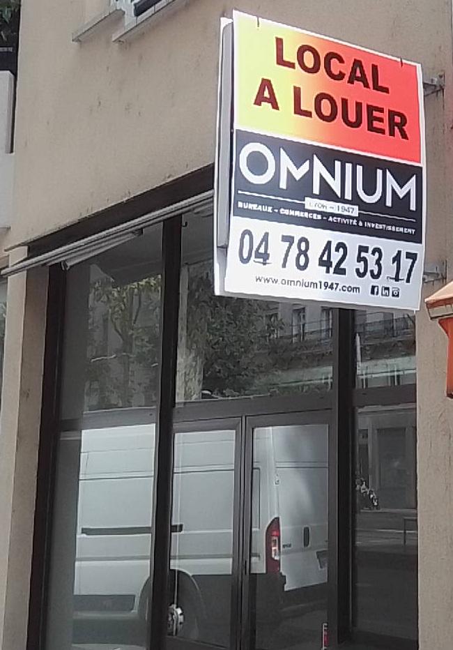 Lyon (69) : local commercial de 33 m²