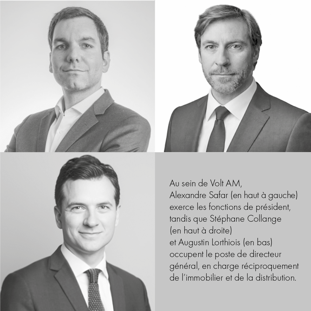 Stéphane Collange/Alexandre Safar/Augustin Lorthiois : lancement de Volt AM