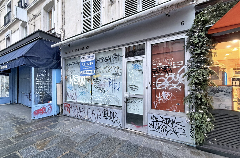 Paris 10 : local commercial de 30 m²
