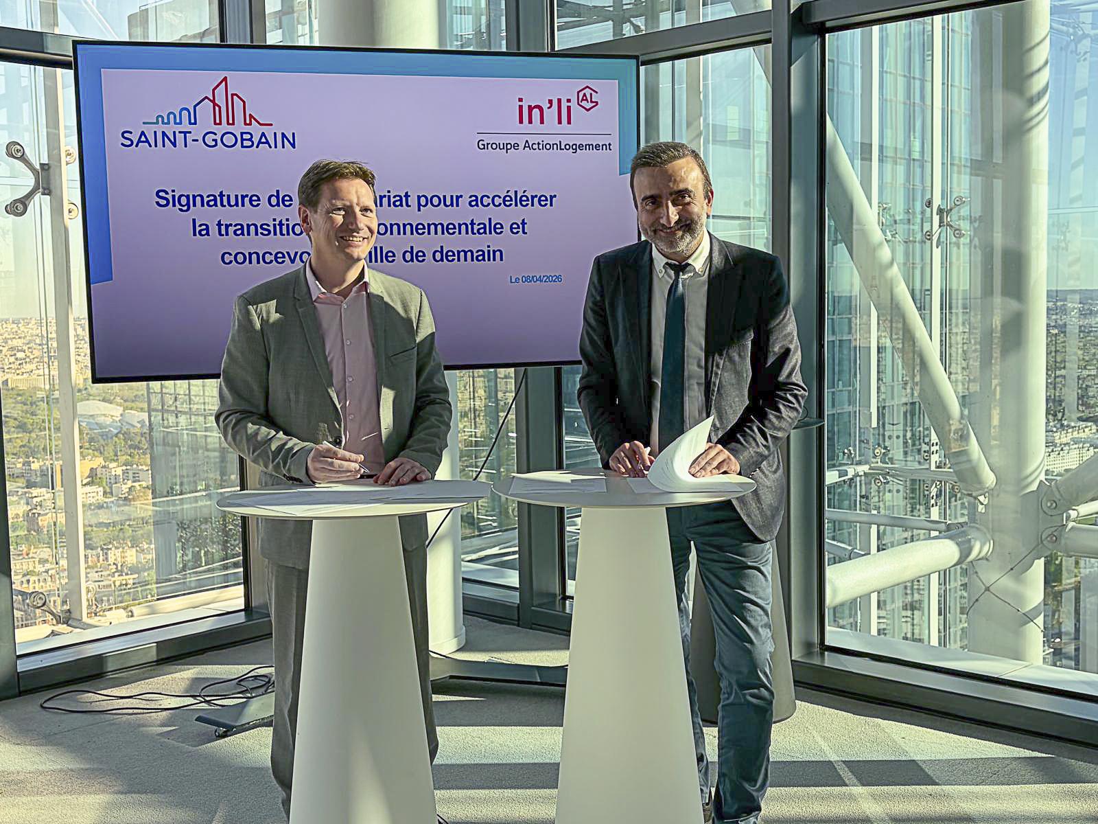 In’li : partenariat avec Saint-Gobain France